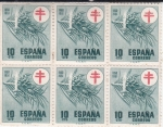 Stamps Spain -  PRO TUBERCULOSOS(43)