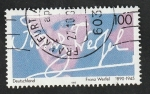 Stamps Germany -  1645 - 50 Anivº de la muerte del escritor Franz Werfel