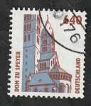 Stamps Germany -  1643 - Catedral de Speyer