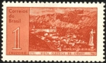 Stamps Brazil -  Vista clásica de la ciudad de OURO PRETO.