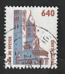 Stamps Germany -  1643 - Catedral de Speyer