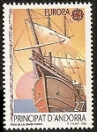 Stamps Andorra -  Europa CEPT - Proa de la Santa María