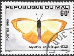 Stamps : Africa : Mali :  mariposas