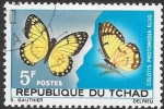 Stamps Chad -  mariposas