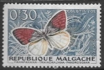 Sellos de Africa - Madagascar -  mariposas