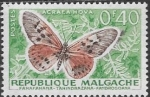 Stamps : Africa : Madagascar :  mariposas