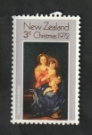 Sellos de Oceania - Nueva Zelanda -  573 - Navidad, La Virgen y el Niño, de Murillo