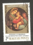 Stamps Hungary -  2856 - 500 Anivº del nacimiento de Raphael