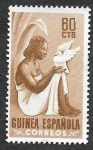 Stamps Spain -  Edf 327 - Indígena (Guinea Española)
