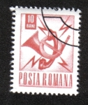 Stamps Romania -  Postal y transporte