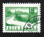 Stamps Romania -  Postal y transporte