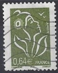 Stamps : Europe : France :  2005 - Marianne de Lamouche