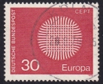 Sellos del Mundo : Europa : Alemania : Europa 1970