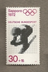 Stamps Germany -  Juegos olimpicos invierno Sapporo