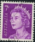 Stamps Australia -  Isabel II