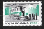 Stamps Romania -  Medios de transporte