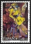 Stamps Spain -  Circo - Malabarista descansando