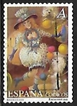 Stamps Spain -  Circo - Madame Lis