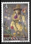 Stamps Spain -  Circo - Konis en la cuerda floja
