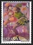 Stamps Spain -  Circo - Duo Cristel