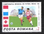 Sellos de Europa - Rumania -  Copa Mundial de Futbol 1986