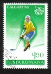 Sellos de Europa - Rumania -  Juegos Olímpicos de Invierno 1988, Calgary