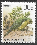 Stamps New Zealand -  766 - Kakapo
