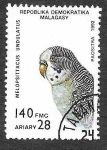 Stamps Madagascar -  1116 - Periquito Común