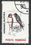 Stamps Romania -  3819 - Golondrina Común