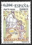 Stamps Spain -  Libros - Aquí te espero