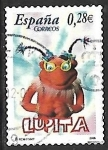 Stamps Spain -  Dibujos Animados - Los Lunnis -Lupita