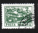 Stamps Romania -  Hoteles, Hostal Valea Caprei, Făgăraș Mountains