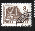 Stamps Romania -  Hoteles, Hotel Transilvania, Cluj Napoca