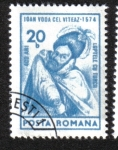 Stamps Romania -  Aniversarios culturales 1974, Ioan, Príncipe de Valaquia