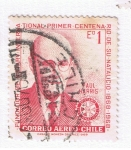 Stamps Chile -  Paul Harris