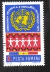 Stamps Romania -  Año de la población mundial