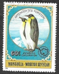 Sellos del Mundo : Asia : Mongolia : 1141 - Pinguino Emperador