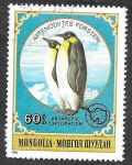 Sellos de Asia - Mongolia -  1141 - Pinguino Emperador