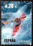 Stamps Spain -  Piragüismo 