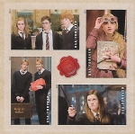 Stamps United States -  Los compañeros de colegio de Harry Potter