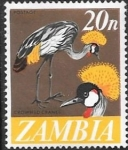 Stamps Zambia -  aves