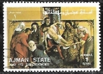 Stamps United Arab Emirates -  Descenso de la Cruz