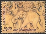 Stamps : Asia : India :  fauna