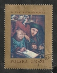 Sellos de Europa - Polonia -  1664 - Pintura de Marinus van Reymerswaele