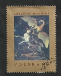 Sellos de Europa - Polonia -  1662 - Pintura de Abraham Hondius