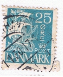 Stamps : Europe : Denmark :  Dinamarca 6