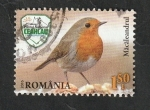Sellos de Europa - Rumania -  6053 - Ave, erithacus rubecula