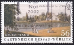 Stamps Germany -  jardines de Dessau_Wörlitz