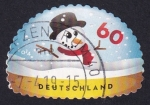 Stamps Germany -  muñeco de nieve