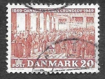 Sellos de Europa - Dinamarca -  315 - Centenario de la Constitución de la Constitución Danesa
